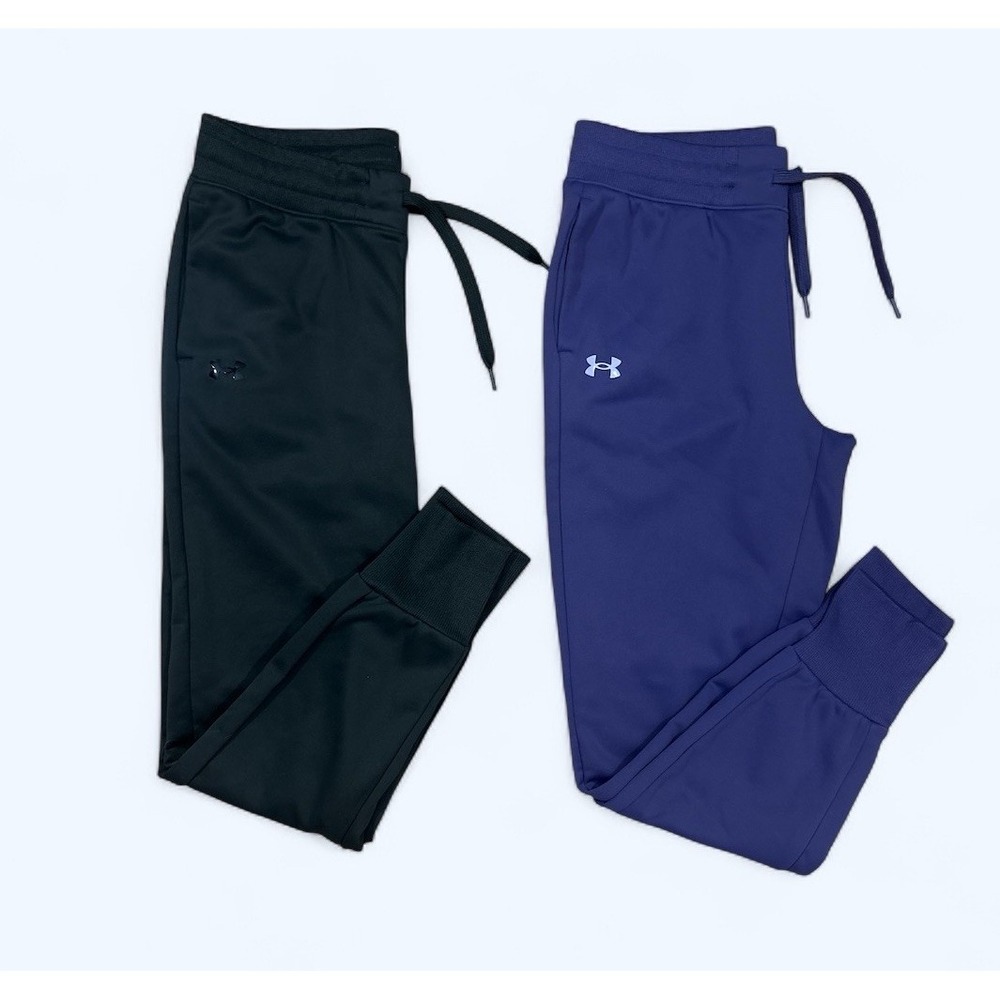 UNDER ARMOUR JOGGERS LOT 2 WOMENS SMALL PURPLE & GREEN